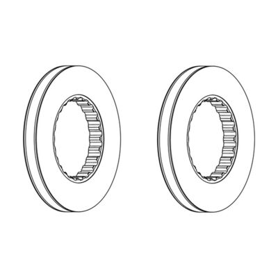 DISQUE DE FREIN VOLVO SOLIDE 410MM